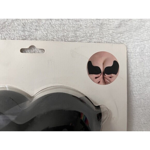 Miniso Backless Invisible Bra  Mango Shape Adhesive‎ Black 34B - Picture 2 of 7